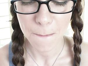 Adorable Skinny Girl Gobbles Knob And Gets Laid